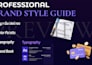 create a professional brand style guide and brand kit